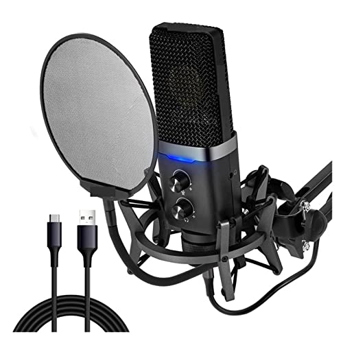 Microphone USB à directivité cardioïde et son kit de bras de streaming stable - 7