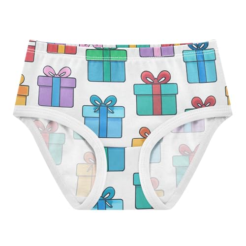 Girls' Training Panties Breathable Underwear for Kids Presents Pattern