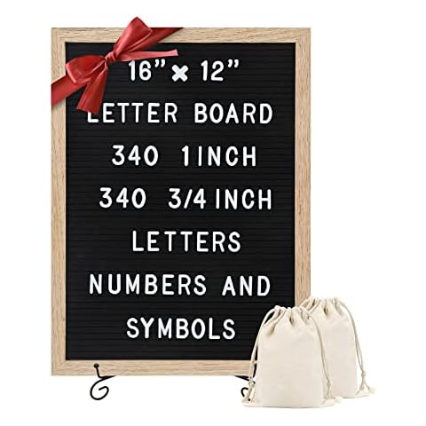 TrendArti Felt Letter Board with 680 Letters Cover