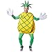TecTake dressforfun Costume d’Ananas | Le Point Fort : Haut sans Manches à Rayures croisées Vertes | Gros Gants Amusants | Y Compris Un Couvre-Chef en Forme de Couronne de Feuilles (XL | no. 301633)