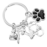 Porte-monnaie - notre porte-clés est merveilleux pour les amoureux des chiens, les propriétaires de chiens, les travailleurs liés aux chiens et ceux qui travaillent avec des chiens les jours, porte-clés esthétique