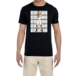 San Antonio Tim Duncan Text Pic Shirt T-Shirt Adult 2XL Black