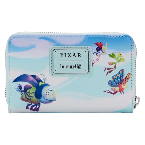 Loungefly Women's Disney Pixar A Bugs Life Earth Day Zip-Around Wallet2