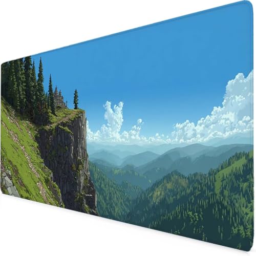 Tapis de souris gaming haute précision glisse rapide bords cousus