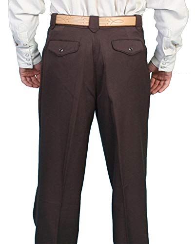 Rangewear By Scully Men's Western Trouser Pants - P-708 Jet