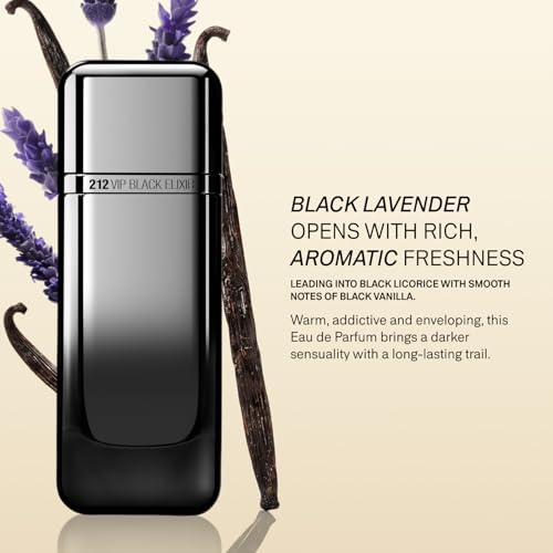 Image of Carolina Herrera 212 VIP Black Elixir Eau de Parfum for Men
