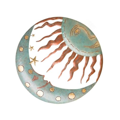 Jazuaiao Art Soleil et Lune pour Porche de clôture de, Blue – vue 8