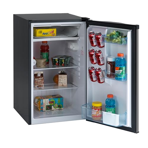 Avanti 4.4 cu. ft. Compact Refrigerator, Mini-Fridge, in Stainless Steel (RM4436SS) on Fridge.com