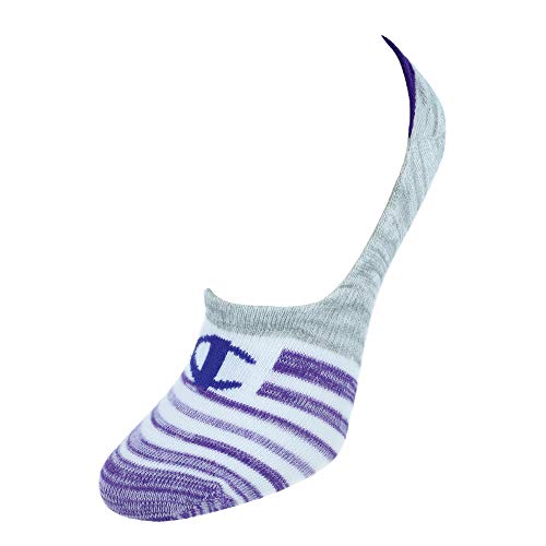 Champion Women's Double Dry 6-Pair Pack Performance Invisible Liner Socks4