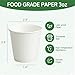 ECOEXTRA 300 Pack 3 oz Bathroom Paper Cups, Small Coffee Cups, Disposable Mini Mouthwash Cups, Suitable for Bathroom, Market, Shops, Party, Picnic, Travel, and Events