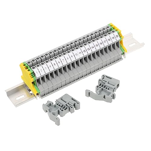 Connecteur de rail DIN bloc de terminaison pour éviter les faux contacts
