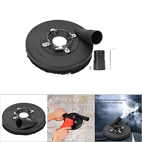 7 Inch Angle Grinder Dust Cover Black Vacuum Dust Shroud Cover For 180/230Mm Angle Grinder B-180G #TOP3