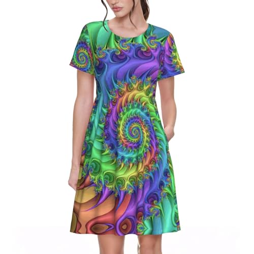 Robe d'été élégante et fluide pour célébrer les beaux jours
