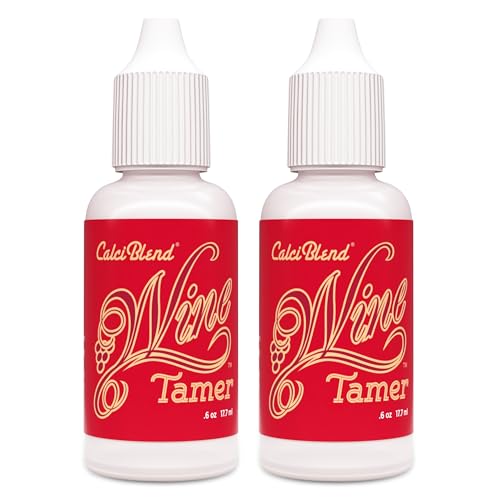 Wine Tamer Liquid Drops - Reduces Acid In Red  White Wine - Odorless  Tastele...