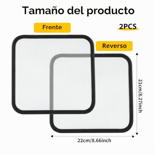 Miniatura 2 de 2 Unidades Protector Antisalpicaduras Para Freidora De Aire Cosori Turboblaze Cp158 5,5l 6,0l 6,2l Turbo Tower 10,8l Anti Salpicaduras Para Philips Hd9285 91 Xxl 7,2l Y Hd9270 91 Xl 6,2l