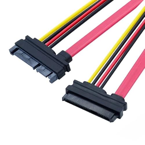 System-S Kabel SATA 10 cm 22pin wtyczka do SAS 29 pin gniazdo adapter do dysku twardego