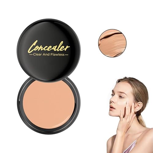 カラーコレクターコンシーラー、ナチュラルカラーコレクターコンシーラー(女性用)、クマを目立たなくする目元用ブライトナー&プライマー、ウォータープルーフメイク(Deep Skin Tone)