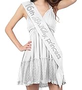 16th Birthday Sash - 16th Birthday Princess Sash, Birthday Princess Tiara, Headband - Sweet 16 Sash