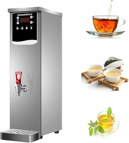 LYDZUSDP Commercial Hot Water Boiler 2.5kW Autofill Stainless Steel Tea,Coffee Making Water Heater,Digital Control Panel,Non Drip Tap,Auto Temperature Control(30L)