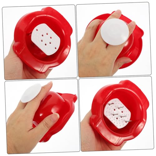 Soporte profesional Zerodeko para mandolina con protector de dedos rojo miniatura 6