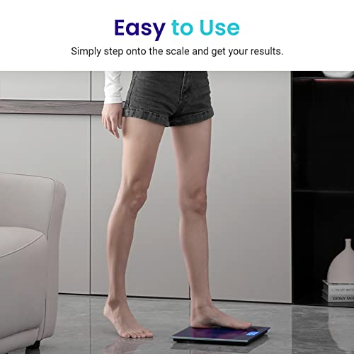 Image of Etekcity Scale for Body Weight, Bathroom Digital Electric Scale for People, Measures Weight up to 400 lbs, Blue (Pack of 5)