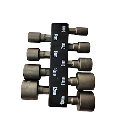 SOQUETE CANHÃO SEXTAVADO JOGO C/9PÇ P/PARAFUSADEIRA