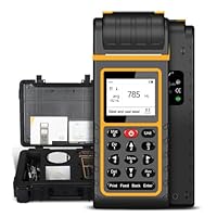 Tragbarer Härteprüfer 170 to 960 HLD Metallhärteprüfer mit Thermodrucker Durometer HL HRB HRC HB HV HS Handhärteprüfer with TFT Colour Display for Surface Hardness Testing, Leeb Härteprüfgeräte