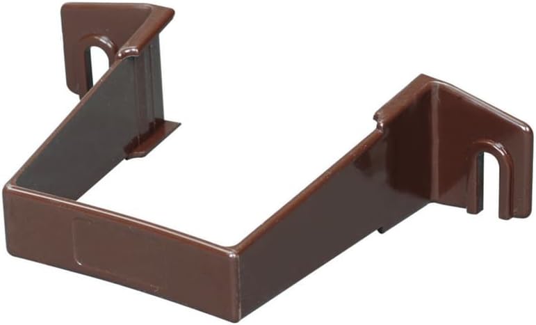 Amerimax 2 in. Contemporary Brown Vinyl Square Downspout Clip - 1 Each image 2