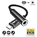Produktbild USB C zu 3,5mm AUX Kopfhörer Adapter USB-C auf Klinke Audio Adapter für Huawei P30 Pro/P20/Mate 20 Pro/Mate10 Pro,Samsung S20/Note 10/A80, OnePlus 8 Pro/7T/6T,Type-C Adapter für Xiaomi 9/8Schwarz