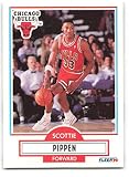 1990-91 Fleer #30 Scottie Pippen NM-MT Chicago Bulls Officially Licensed NBA Basketball Trading Card