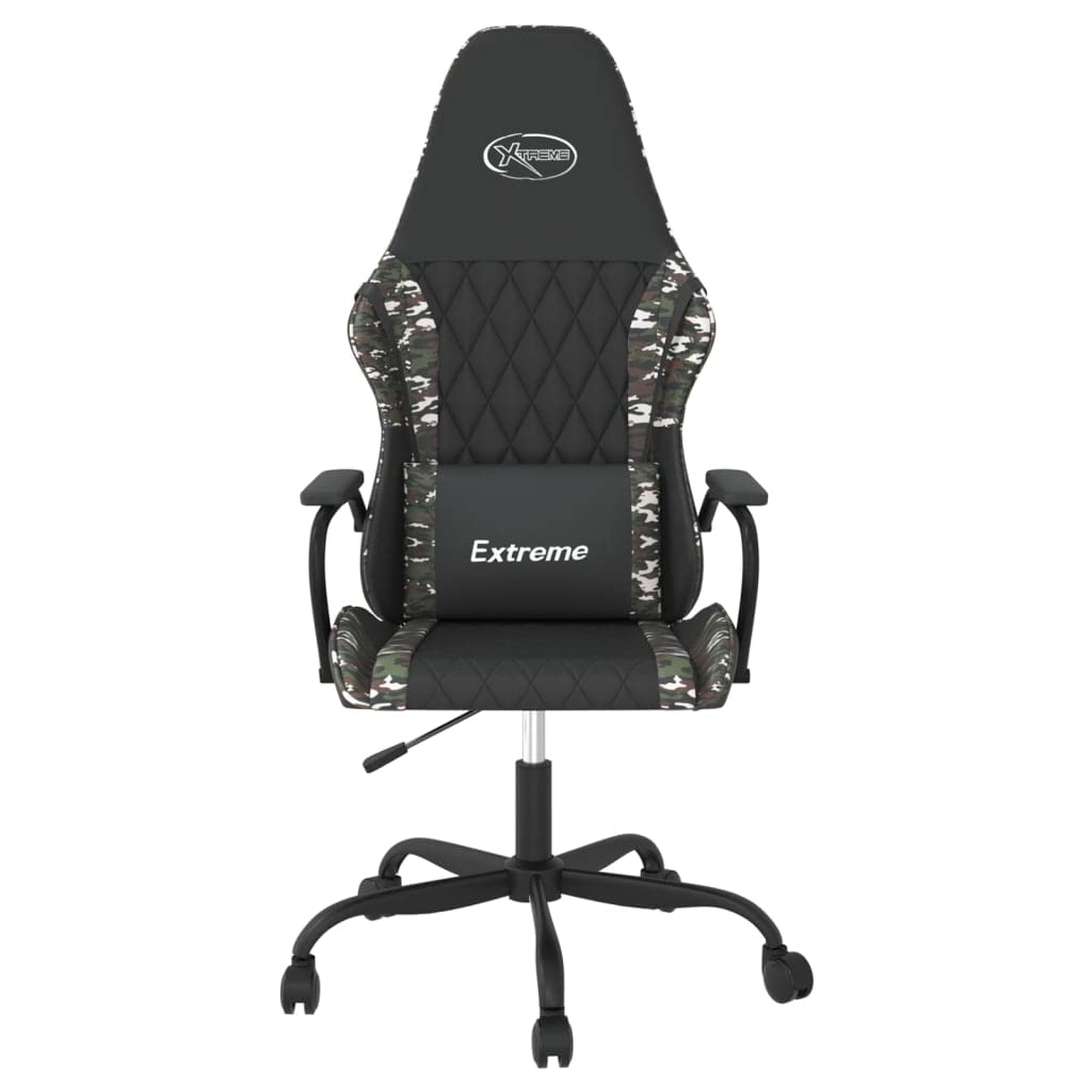 Silla Gaming de Masaje Cuero sintético Negro y Camuflaje, Sillón De Relax, Sillon Masaje Relax, Sillon Relax Electrico, Hogar Sillon Relax, Sillones Comodos, Sofa Tantra - 345544