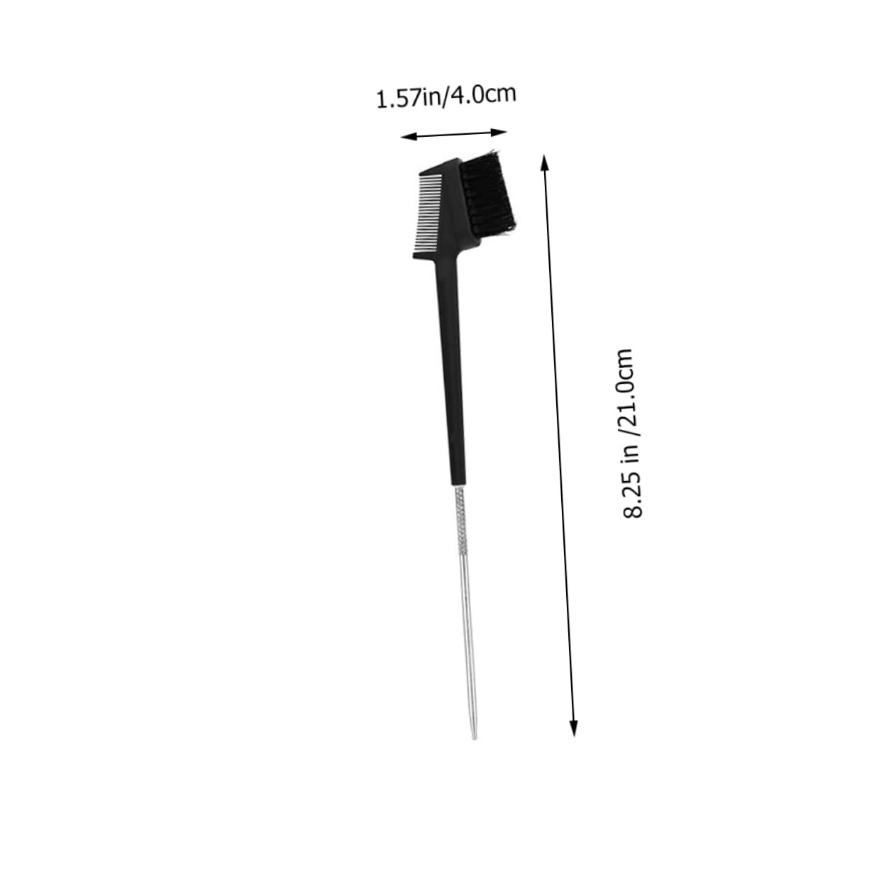 BESTYASH Portable Eyebrow and Lash Brush Kit Double-ended Makeup Brush for Grooming