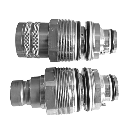 V0511-77140 V0511-77150 Hydraulic Quick Coupler for Kubota SVL75/SVL75-2/SVL75-2C/SVL75C/SVL90/SVL90-2/SVL90-2C/SVL90C,Hydraulic Quick Connect Fitting V051177140 Male &V051177150 Female