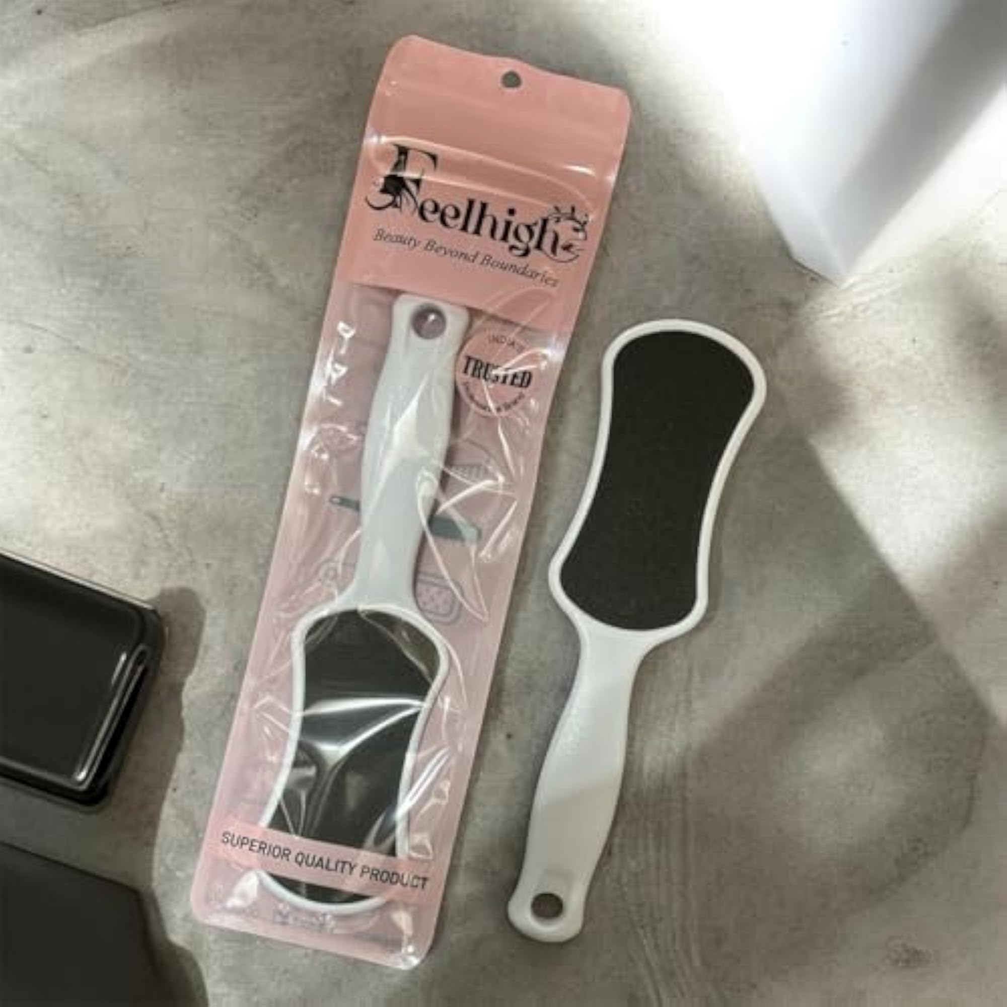 Dual Sided Foot Scrubber for Dead Skin Removal