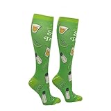 Crazy Dog T-Shirts Unisex If Youre Gonna Be Salty Bring Tequila Drinking Compression Socks for Women and Men