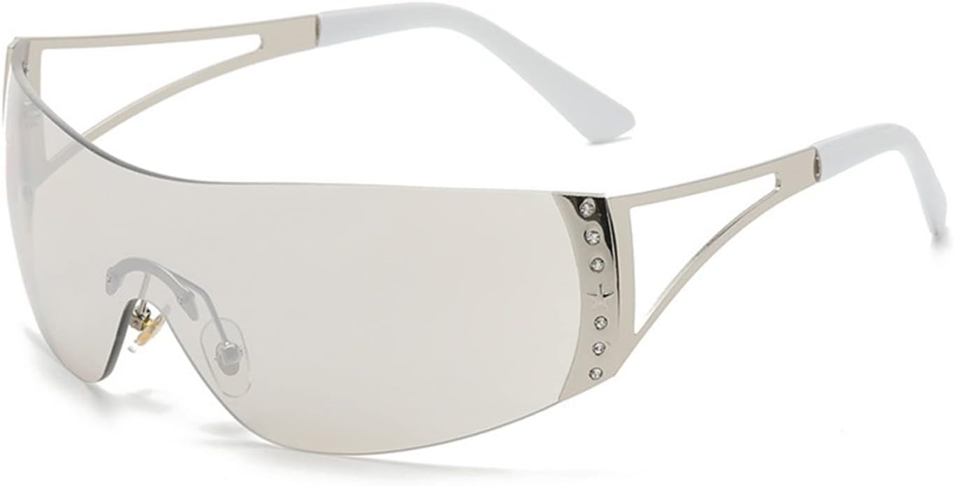 Luxury Y2K Sunglasses Women Designer New Punk Sports Sun Glasses Men Goggle Shades UV400 Fashion Eyewear 5586