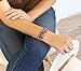 Subherban Essential Oil Lava Rock Diffuser Bracelet - HANDMADE IN THE USA - Aromatherapy Gemstone Bracelets for Women - Relaxation Gift for Women
