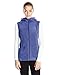 Columbia Women's Benton Springs Hooded Vest, Bluebell, Medium