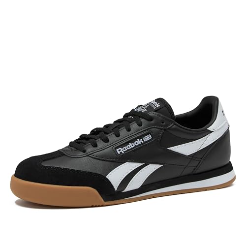 Reebok Campio XT Mens Sneakers, Black/White/Gum, Men 11/Women12.5