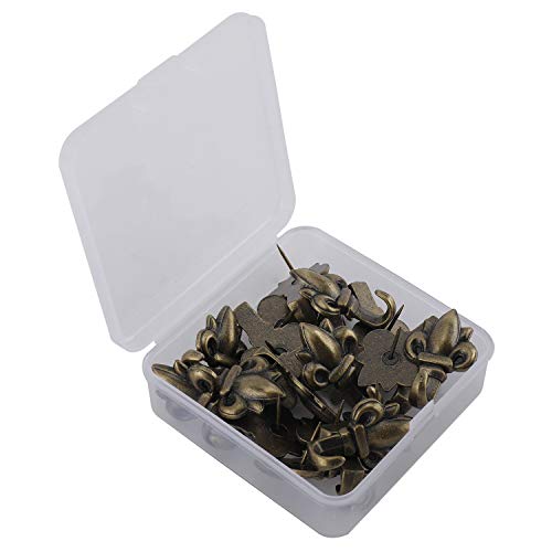 Tysun 20 Pcs Zinc Alloy Push Pin Hooks For Hanging, Flower Shape Wall Hooks #TOP7