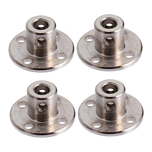 KICHOUSE 4 Pcs Motor Guide Shaft Coupling Flange Precision Guide Axis Clamp Fittings for Motors