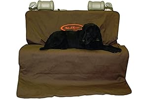 Mud River Brown Two Barrel Double Seat Cover