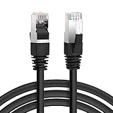【Compatibilidad Universal】Se adapta a todos los entornos de red. Es adecuado para la conexión de línea de red entre computadoras y conmutadores, concentradores, enrutadores wifi, NAS, PC, televisores inteligentes 4K, impresoras, cámaras IP, PS3, PS4, PS4 Pro, Xbox One, Xbox 360 y más. Compatible con versiones anteriores de equipos CAT5 y CAT6.
