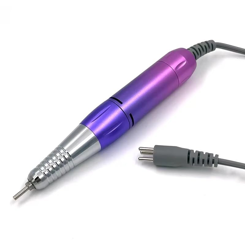3 Pin Nail Drill Pen Handle File Polish Grind Machine Handpiece Manicure Pedicure Tool for Nails...