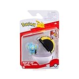 Lixy et Hyper Ball Clip ‘N’ Go Pokémon - Comprend Une Figurine de Combat de 5 cm et Un Accessoire Poké Ball