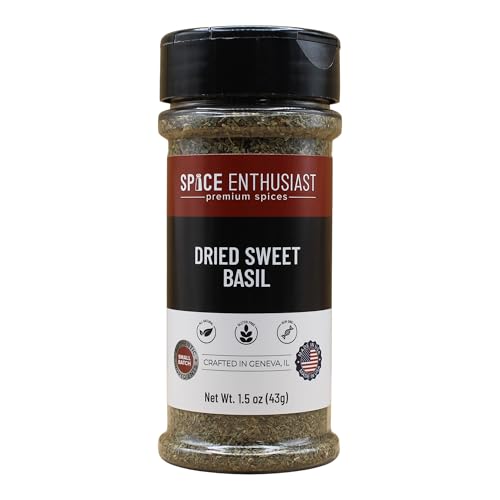 Spice Enthusiast Dried Sweet Basil - 1.5 oz