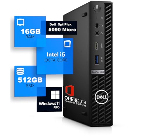 【美品】小型 Dell Win11 i5 4コア 16GB SSD 500GB Amazon.co.jp: 【整備済み品】 Dell 超ミニPC OptiPlex 5090