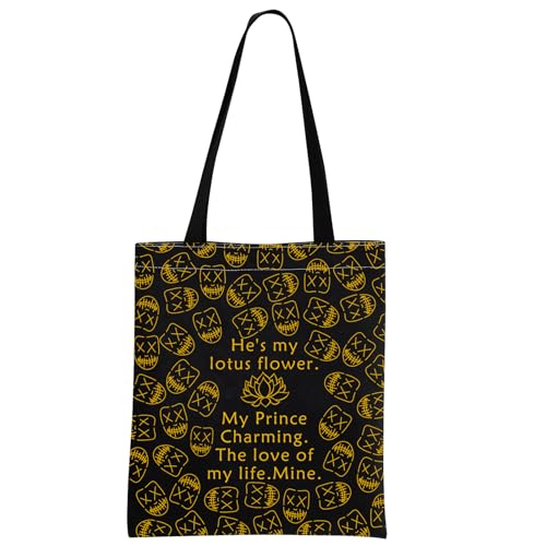 Bolso Tote He’s My Lotus Flower Book Gift miniatura 1