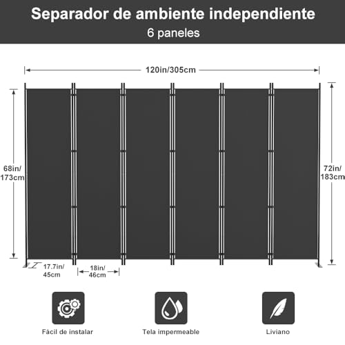 La Mejor Recopilación de Biombos que puedes comprar esta semana. 27 Imagen adicional