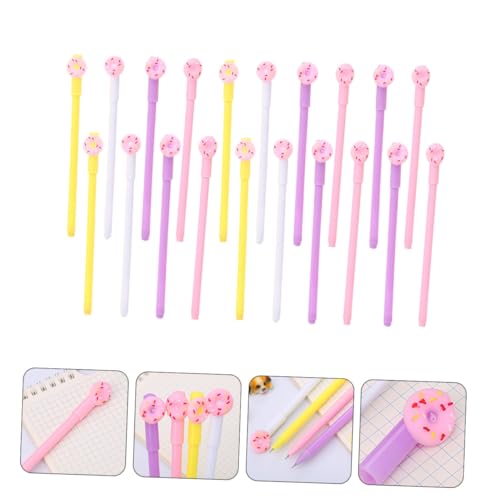 Abaodam 20pcs Cartoon Gel Ink Pens Donut miniatura 7